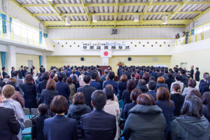 山口コアカレッジ 卒業証書授与